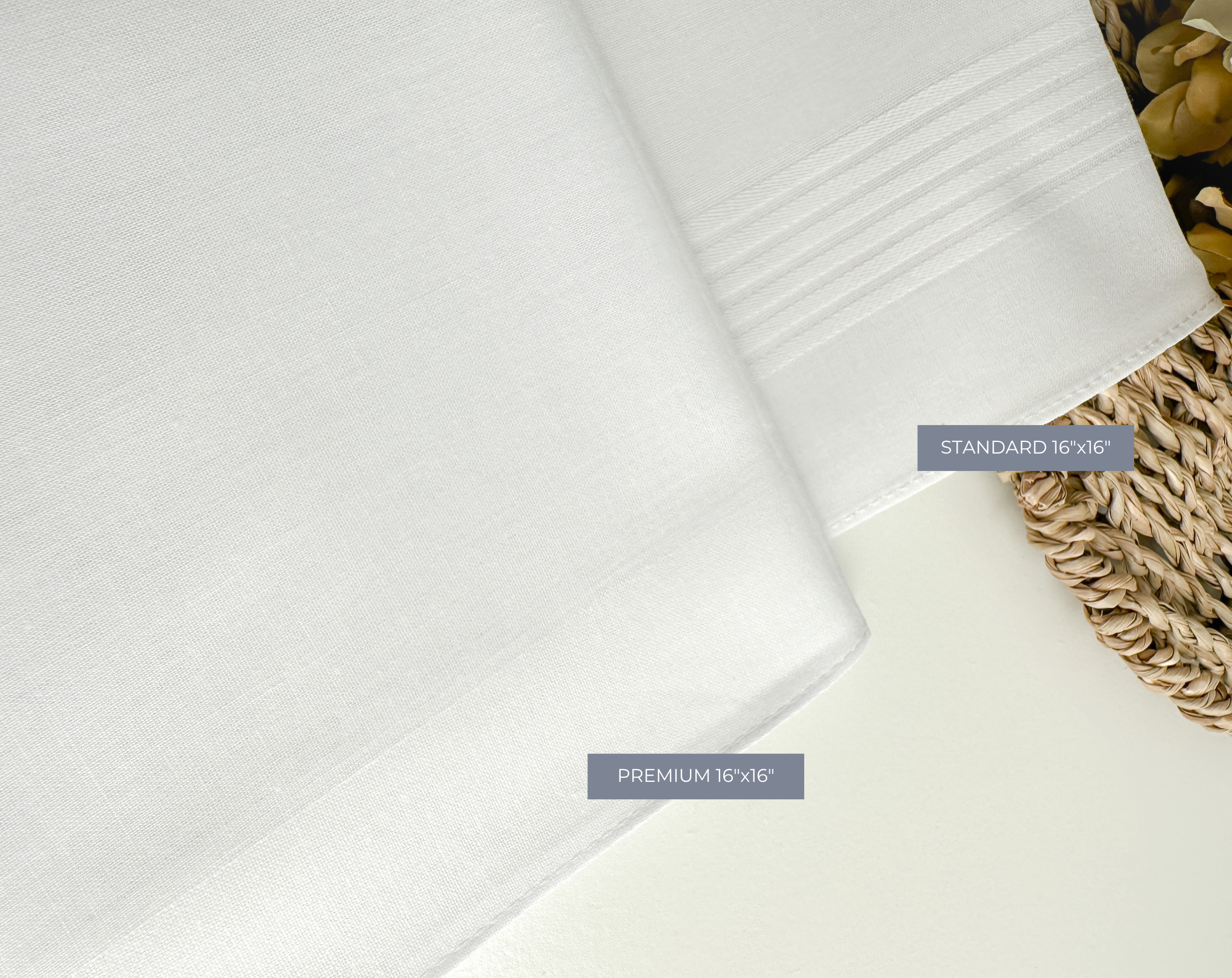 Embroidered Handwritten Handkerchief