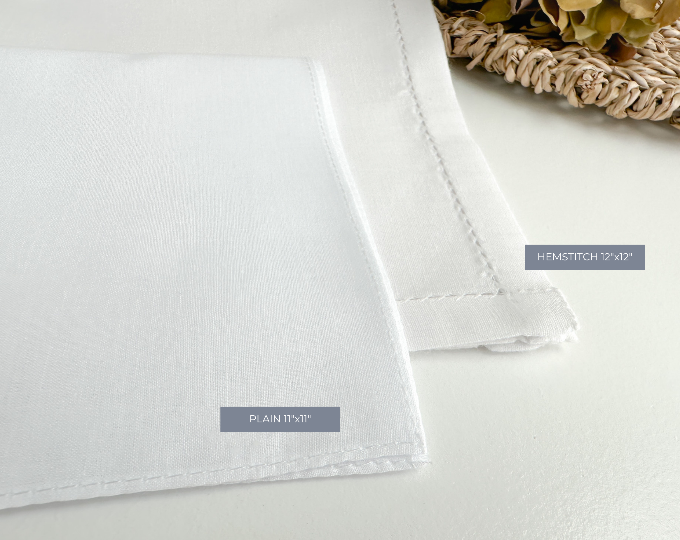 Embroidered Handwritten Handkerchief