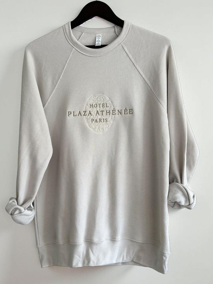 Plaza Athenee Embroidered Sweatshirt