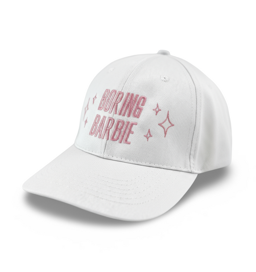 Boring Barbie Hat - White
