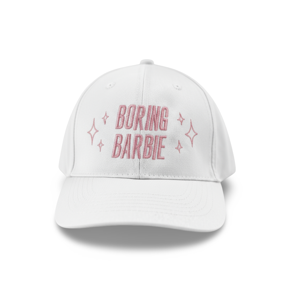 Boring Barbie Hat - White