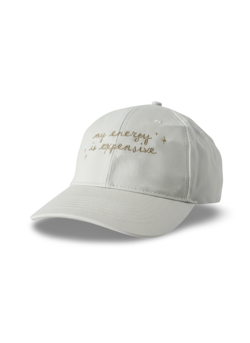 My Energy is Expensive Hat - White